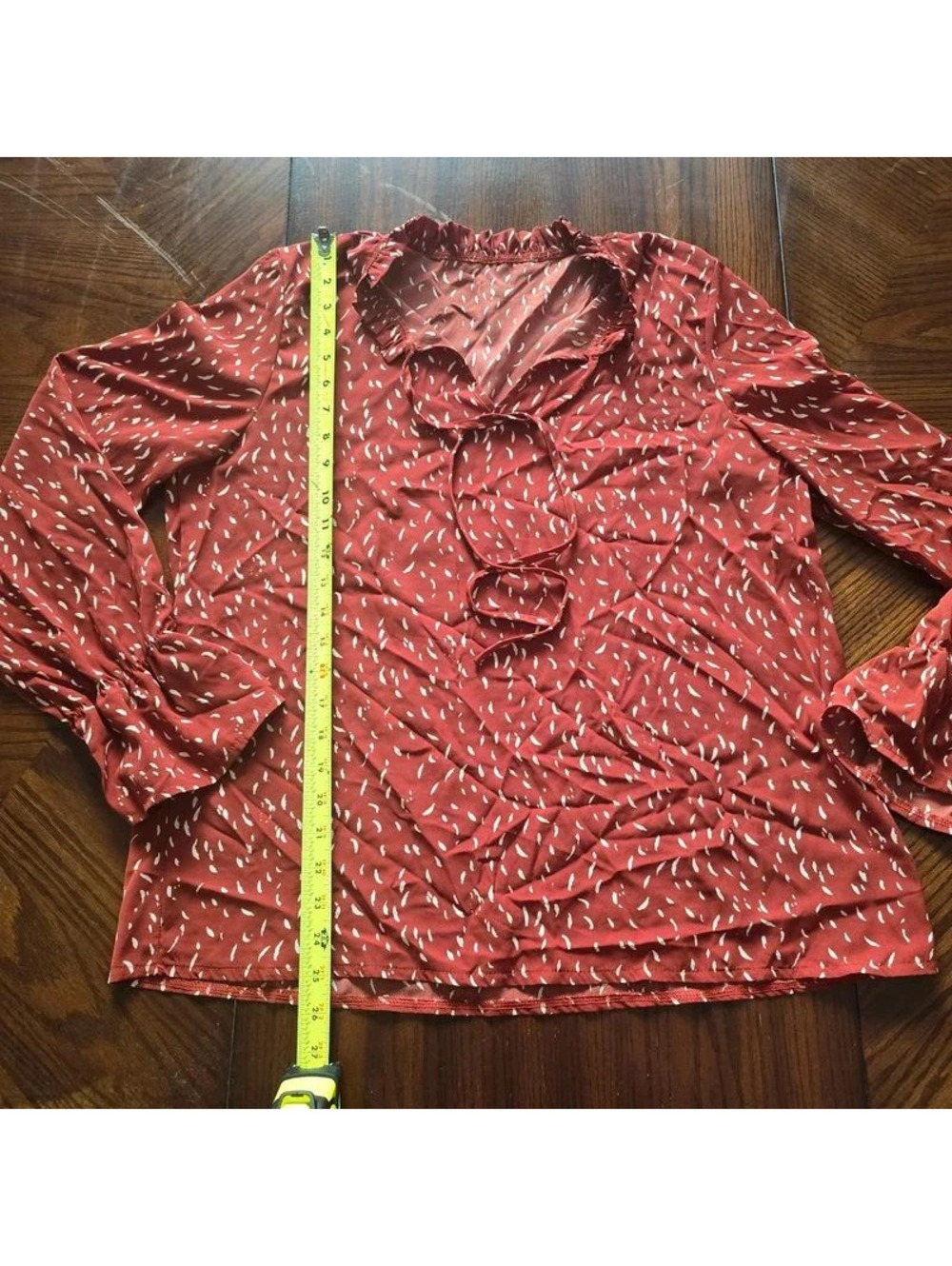 Red xl blouse